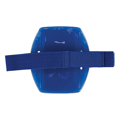 ergodyne Squids 3386 Arm Band ID/Badge Holder, Vertical, Blue 3.75 x 4.25 Holder, 2.5 x 4 Insert (EGO19957)