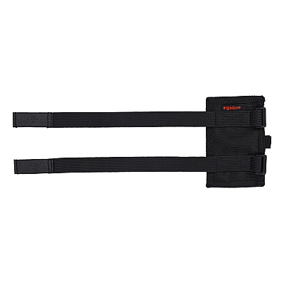 ergodyne Squids 3390 Dual Band Arm ID/Badge Holder with Hook-and-Loop Closure, Vertical, Black, 3.75 x 5.75, 2.75 x 4.75 Insert (EGO19966)