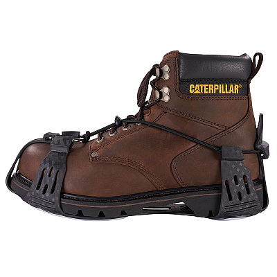 ergodyne TREX 6326 Spikeless Slip- and Oil-Resistant Traction Device, Large (Mens Size 9.5 to 11), Black, Pair (EGO16927)