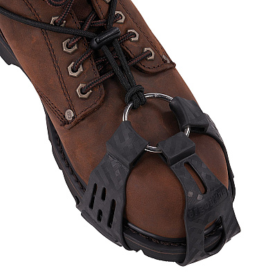 ergodyne TREX 6326 Spikeless Slip- and Oil-Resistant Traction Device, Large (Mens Size 9.5 to 11), Black, Pair (EGO16927)