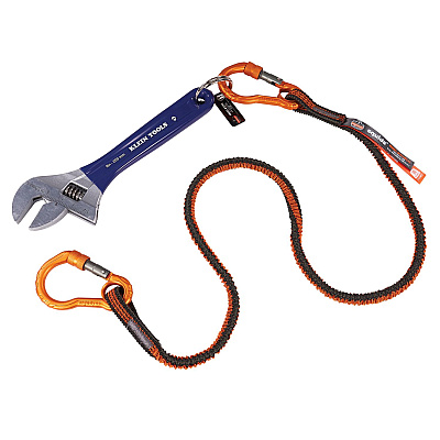 ergodyne Squids 3785 Split Ring Tool Attachment, 2 lb Max Working Capacity, 1.5" dia, Silver, 10/Pack (EGO19786)