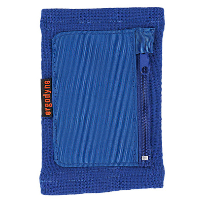ergodyne Squids 3388 Wrist ID/Badge Holder, Vertical, Blue, 3.5 x 5.5 Holder, 2.75 x 3.75 Insert (EGO19963)