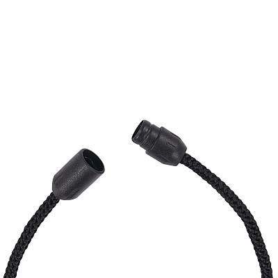 ergodyne Squids 3389 Wallet ID/Badge Holder,Horizontal/Vertical, Black, 3.75 x 5 for 2.75 x 3.5 Insert, 18" Cord (EGO19964)