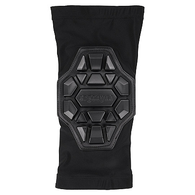 ergodyne ProFlex 550 Padded Knee Sleeves with 3-Layer Foam Cap, Slip-On, X-Large+, Black, Pair (EGO18553)