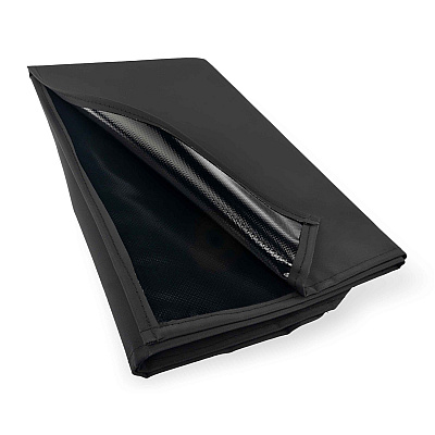San Jamar NeoFlex Apron, One Size Fits All, Black (SJM615NBABK)