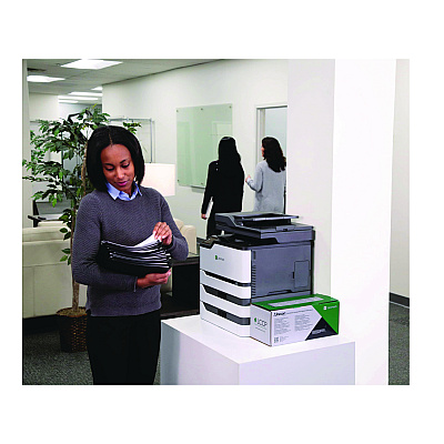 Lexmark 58D1U07 Ultra High-Yield Toner, 55,000 Page-Yield, Black