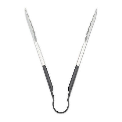 Carlisle Dura-Kool Tongs, Stainless Steel/Plastic, 9.5" (CFS60756003)