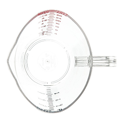 Carlisle Commercial Measuring Cup, 1 qt, Clear (CFS4314307)