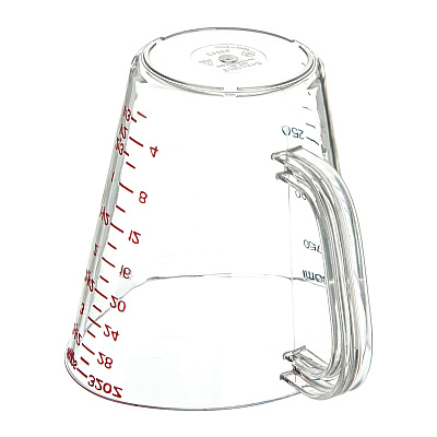 Carlisle Commercial Measuring Cup, 1 qt, Clear (CFS4314307)