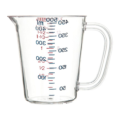 Carlisle Commercial Measuring Cup, 1 pt, Clear (CFS4314207)