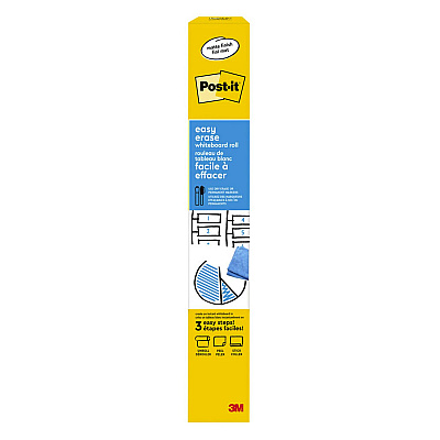 Post-it Easy Erase Permanent Marker Whiteboard Surface, 36 x 24, White Surface (MMMEE3X2)
