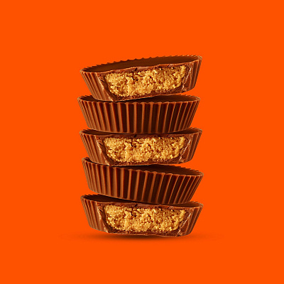 Reese's Snack Size Peanut Butter Cups, 19.5 oz Bag, 2 Bags/Carton (GRR60004058)