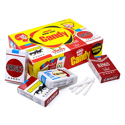 World Confections Candy Cigarettes, 24/Box, 3 Boxes/Carton (GRR60004064)