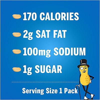 Planters Salted Peanuts, 1 oz Pouch, 48/Box, 2 Boxes/Carton (GRR60004074)