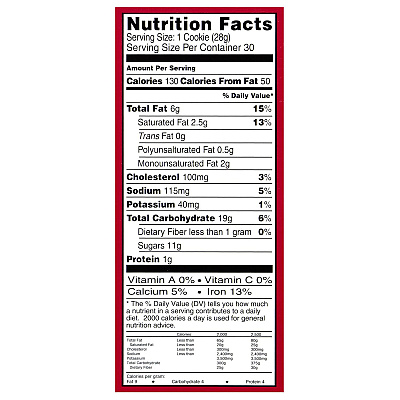 Mrs. Fields Cookies, Milk Chocolate Chip, 1 oz Individually Wrapped, 30/Box, 2 Boxes/Carton (GRR60004080)