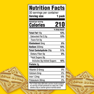 Nabisco Lorna Doone Shortbread Cookies, 1.5 oz Packet, 30/Box, 2 Boxes/Carton (GRR60004093)