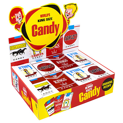World Confections Candy Cigarettes, 24/Box, 3 Boxes/Carton (GRR60004064)