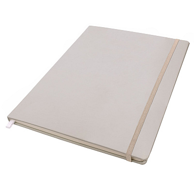 PUKKA PAD Soft Cover Notebook, College Rule, Pebble Cover, (96) 11 x 8.5 Sheets (PUK9943SIG)