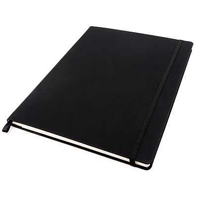 PUKKA PAD Soft Cover Notebook, College Rule, Black Cover, (96) 11 x 8.5 Sheets (PUK9942SIG)