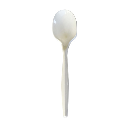 Boardwalk Mediumweight Wrapped Polystyrene Cutlery, Teaspoon, White, 1,000/Carton (BWKSPOONMWPPIW)