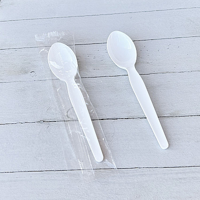 Boardwalk Heavyweight Wrapped Polystyrene Cutlery, Soup Spoon, White, 1,000/Carton (BWKSOUPWHPS)