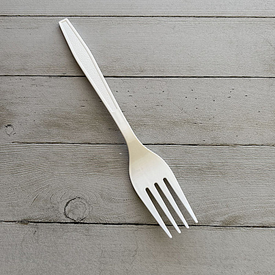 Boardwalk Heavyweight Polypropylene Cutlery, Fork, White, 1,000/Carton (BWKFORKWHPP)