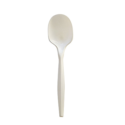 Boardwalk Mediumweight Polypropylene Cutlery, Teaspoon, White, 1,000/Carton (BWKSPOONPPMW)