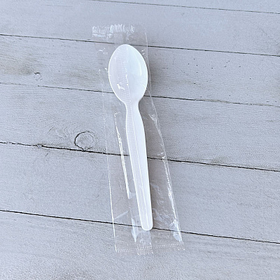 Boardwalk Heavyweight Wrapped Polystyrene Cutlery, Soup Spoon, White, 1,000/Carton (BWKSOUPWHPS)