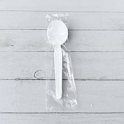 Boardwalk Heavyweight Wrapped Polystyrene Cutlery, Teaspoon, White, 1,000/Carton (BWKSPOONWHPS)