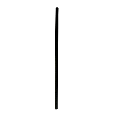 Boardwalk Wrapped Jumbo Paper Straws, 7.75", Paper, Black, 1,280/Carton (BWKPPRSTRWBLIW)