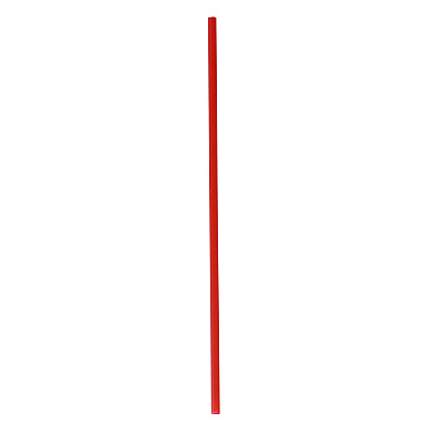 Boardwalk Wrapped Jumbo Straws, 10.25", Polypropylene, Red, 2,000/Carton (BWKJSTW1025RED)