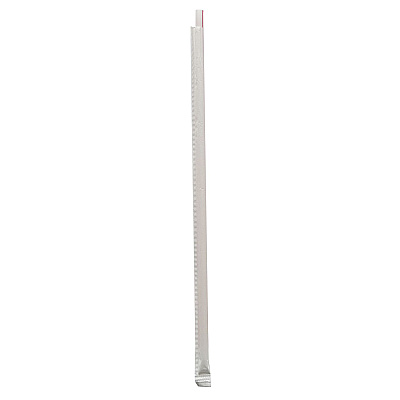 Boardwalk Wrapped Giant Straws, 10.25", Polypropylene, Red/White Striped, 1,200/Carton (BWKGST1025RW)