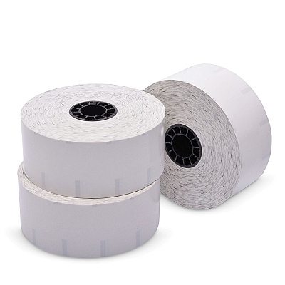 Iconex Sticky Media, 3.15" x 350 ft, White, 12 Rolls/Carton (ICX90232663)