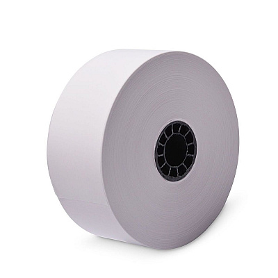 Iconex Sticky Media, 1.57" x 270 ft, White, 12 Rolls/Carton (ICX90230075)