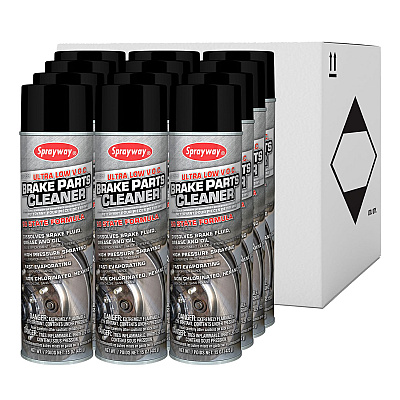 Sprayway Brake Parts Cleaner, 15 oz Aerosol Spray, 12/Carton (069)