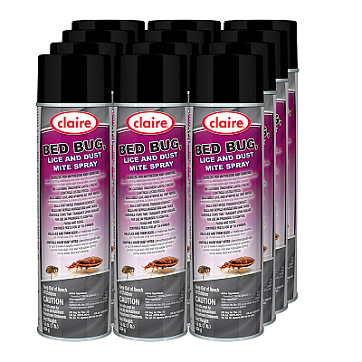 Claire Bed Bug Killer, 16 oz Aerosol Spray, 12/Carton (CGC006)
