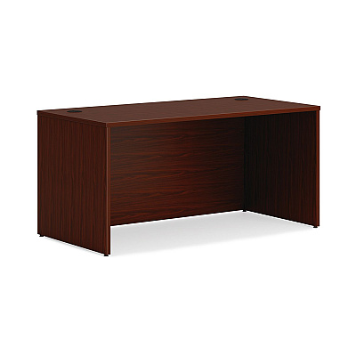 HON Mod Single Pedestal Desk Bundle, 60" x 30" x 29", Traditional Mahogany (HONMOD011)