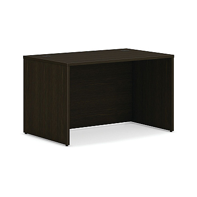 HON Mod Single Pedestal Desk Bundle, 48" x 30" x 29", Java Oak (HONDS4830BBFJA1)
