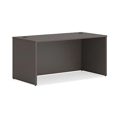 HON Mod Double Pedestal Desk Bundle, 60" x 30" x 29", Slate Teak (HONMOD177)