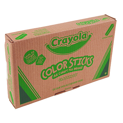 Crayola Color Sticks Classpack Set, Assorted Lead and Barrel Colors, 120/Pack (CYO687504)