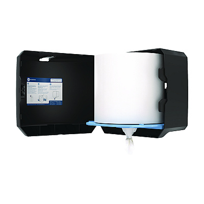 Georgia Pacific Professional SofPull CenterPull Hand Towel Dispenser, 10.13 x 10.58 x 11.33, Black (GPC58201B)