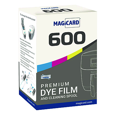 Magicard MB300YMCKO/2 Color Ribbon, Black/Cyan/Magenta/Yellow/Topcoat Protective Layer (MB300YMCKO2)