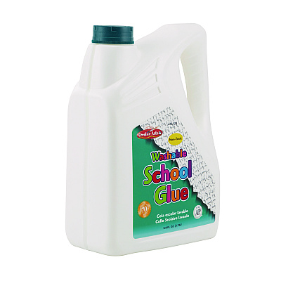 Creative Arts School Glue, 1 gal Bottle, Dries Clear (LEO46128)
