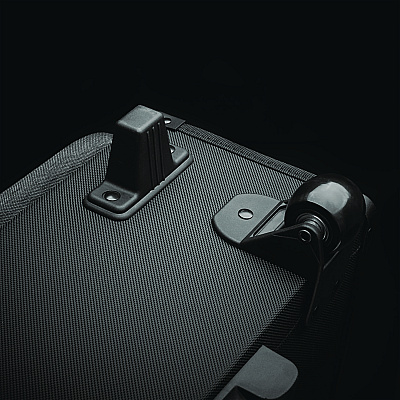 Solo Morgan Recycled Rolling Catalog Case, Fits Devices Up to 17.3", 18.13 x 7.13 x 13.5, Black/Gray (USLB151410)