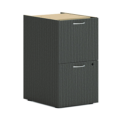 HON Mod U-Station Bundle, 66" x 96" x 29", Slate Teak (HONMOD077)