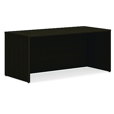 HON Mod L-Station Double Pedestal Desk Bundle, 66" x 72" x 29", Java Oak (HONMOD076)