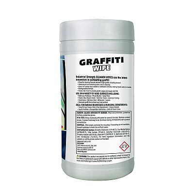 Claire Graffiti Wipe, 1-Ply, 12 x 9.5, Mild Scent, Purple, 6/Carton (CGC963)