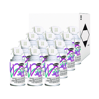Sprayway Clean Jet 100, 10 oz Aerosol Can, 12/Carton (CGC805)