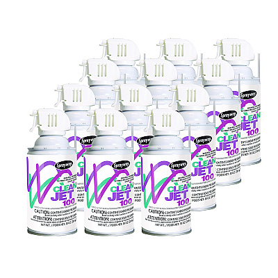 Sprayway Clean Jet 100, 10 oz Aerosol Can, 12/Carton (CGC805)