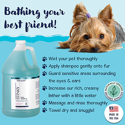 Bobbi Panter Signature Stinky Dog Shampoo, Lavender/rosemary (1 Gallon), Case Of 4 (BP00021-CS)